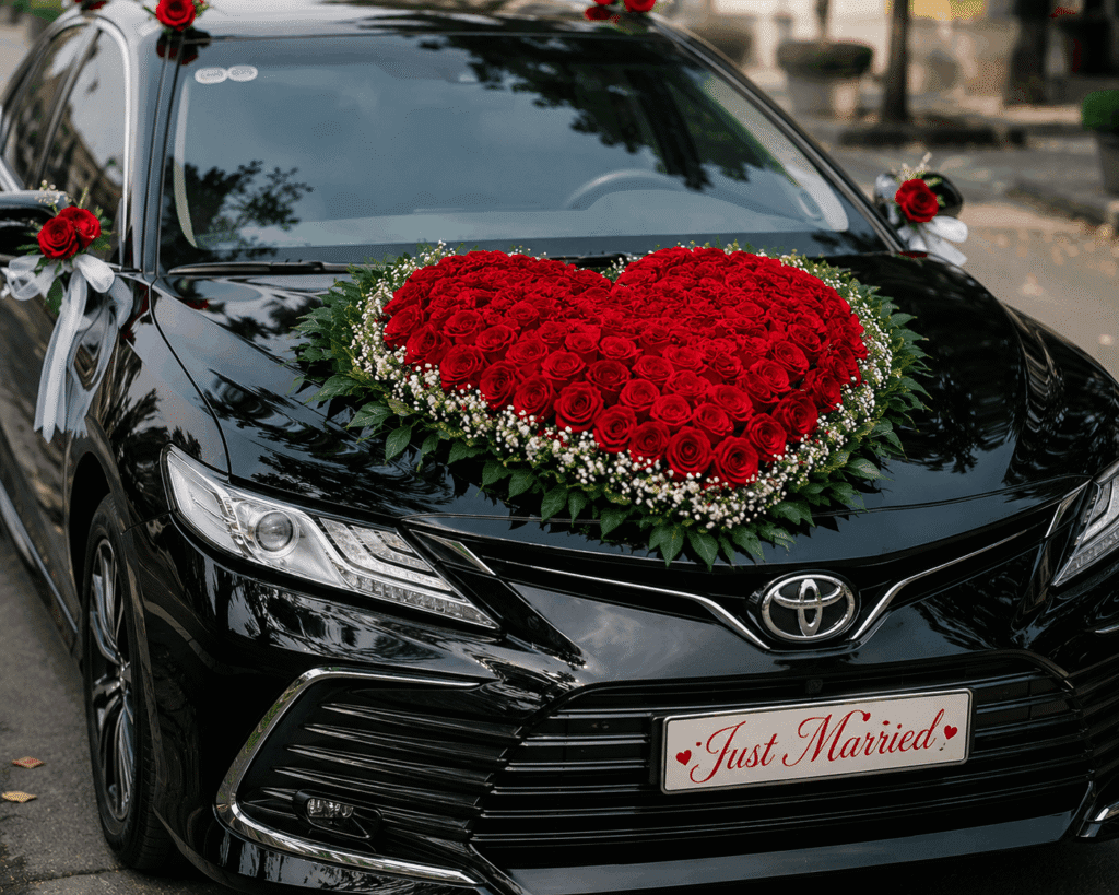 Xe cưới sang trọng