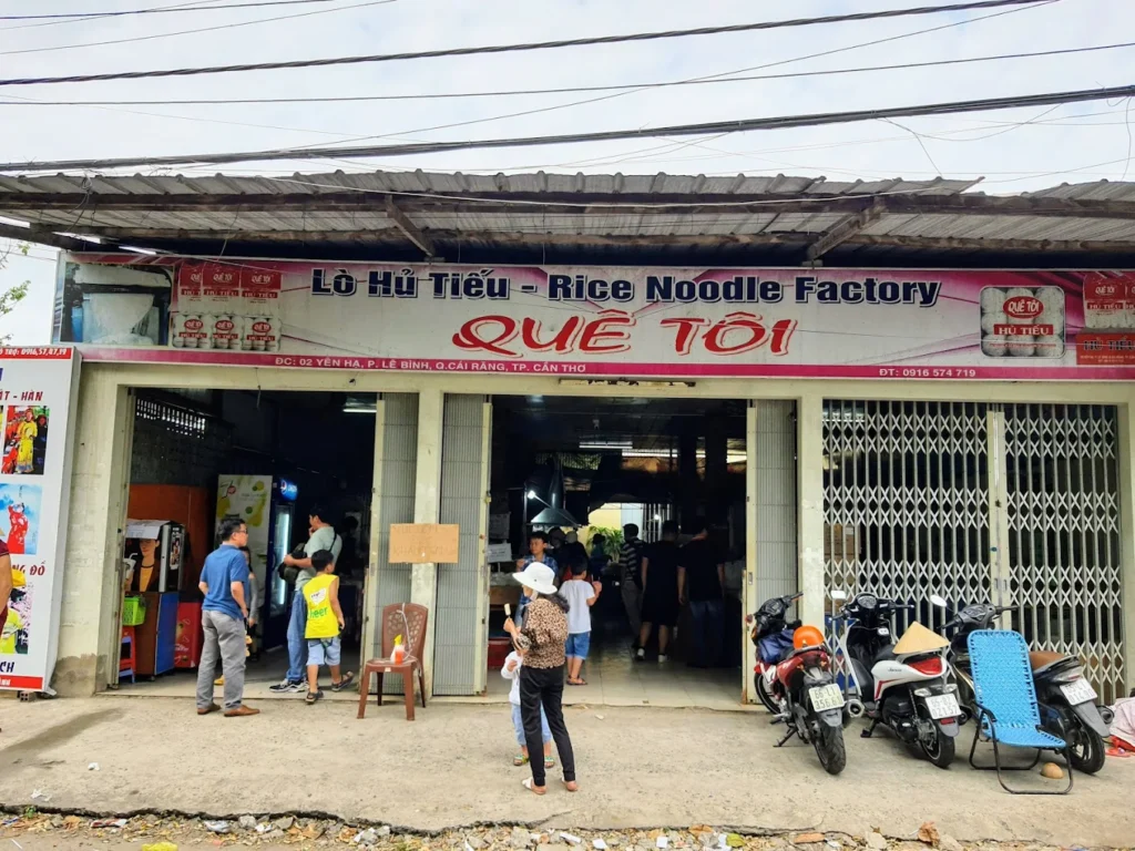 Lò hủ tiểu truyền thống