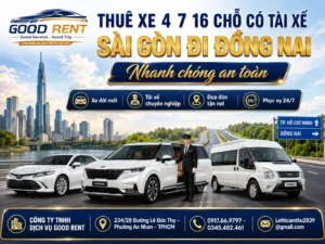 Thuê xe Sài Gòn-Đồng Nai chất lượng